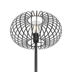 QAZQA Design Stehlampe schwarz - Johanna -Stehlampen Verkaufsladen 5029 103608 8