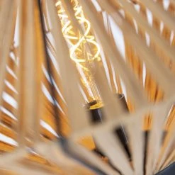 QAZQA Orientalische Stehlampe Stativ Rattan - Stroh 22 QAZQA Orientalische Stehlampe Stativ Rattan - Stroh -Stehlampen Verkaufsladen 5058 104834 8