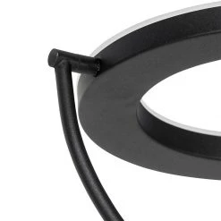 QAZQA Moderne Stehleuchte schwarz mit Lesearm inkl. LED und Dimmer - Divo -Stehlampen Verkaufsladen 5076 104098 7