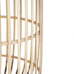 QAZQA Smarte ländliche Stehlampe Rattan inkl. WiFi A60 - Manila -Stehlampen Verkaufsladen 5101 104698 5