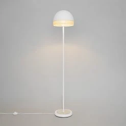 QAZQA Orientalische Stehlampe weiß mit Rattan 30 cm - Magna Rattan -Stehlampen Verkaufsladen 5169 105026 12