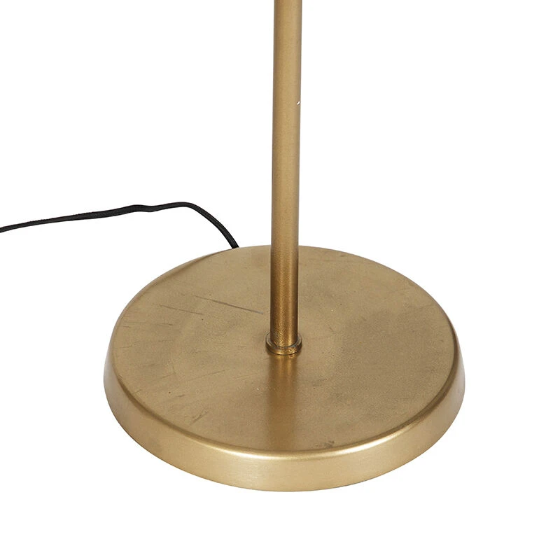 QAZQA Art Deco Stehlampe Gold - Besen 10 QAZQA Art Deco Stehlampe Gold - Besen – Bild 8