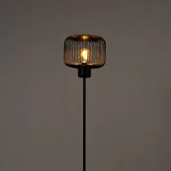 QAZQA Design Stehleuchte schwarz - Baya 26 QAZQA Design Stehleuchte schwarz - Baya -Stehlampen Verkaufsladen 5215 102987 11