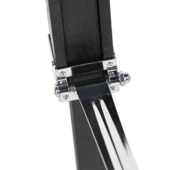 QAZQA Stehleuchte schwarz mit taupe Leinenschirm 45 cm - Tripod -Stehlampen Verkaufsladen 5257 92838 13