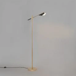 QAZQA Design-Stehlampe schwarz mit Gold - Sinem 28 QAZQA Design-Stehlampe schwarz mit Gold - Sinem -Stehlampen Verkaufsladen 5266 105416 12