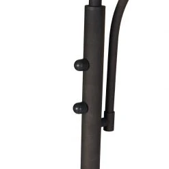 QAZQA Klassische Stehlampe braun mit Leselampe - Dallas -Stehlampen Verkaufsladen 5370 93311 7