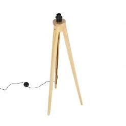 QAZQA Land Stehlampe Stativ natürlich - Tripod Classic -Stehlampen Verkaufsladen 5445 103482 9