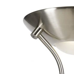 QAZQA Stehleuchte Stahl mit Leselampe inkl. LED und Dimmer - Diva 32 QAZQA Stehleuchte Stahl mit Leselampe inkl. LED und Dimmer - Diva -Stehlampen Verkaufsladen 5451 103419 10