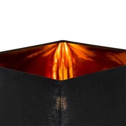 QAZQA Moderne Stehlampe schwarz mit Gold - VT 1 -Stehlampen Verkaufsladen 5471 103297 6