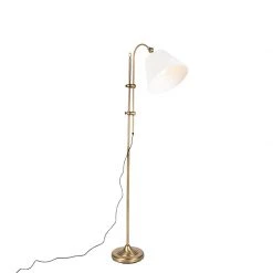 QAZQA Smarte klassische Stehleuchte Bronze mit Weiß inkl. Wifi A60 - Ashley 35 QAZQA Smarte klassische Stehleuchte Bronze mit Weiß inkl. Wifi A60 - Ashley -Stehlampen Verkaufsladen 5488 104721 10