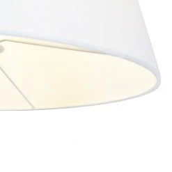 QAZQA Stehlampe Bronze mit weißem Schirm und verstellbarem Arm - Ladas Deluxe -Stehlampen Verkaufsladen 5490 102376 8