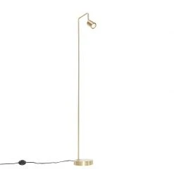 QAZQA Moderne vloerlamp messing verstelbaar - Java -Stehlampen Verkaufsladen 5602 105840 8