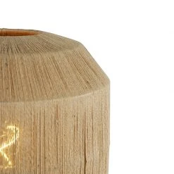 QAZQA Orientalische Stehlampe schwarz mit Seilstativ - Riki -Stehlampen Verkaufsladen 5636 103242 4