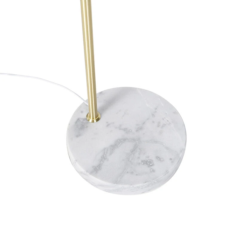 QAZQA Moderne Stehlampe gold verstellbar - Editor 11 QAZQA Moderne Stehlampe gold verstellbar - Editor – Bild 9