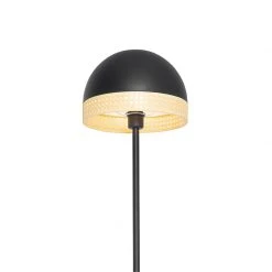 QAZQA Orientalische Stehlampe schwarz mit Rattan 30 cm - Magna Rattan -Stehlampen Verkaufsladen 5789 105025 5