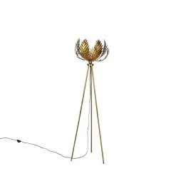 QAZQA Vintage Messing Dreibein-Stehlampe - Botanica -Stehlampen Verkaufsladen 5831 105091 11