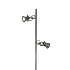 QAZQA Ländliche Stehlampe schwarz mit Holz - Jelle -Stehlampen Verkaufsladen 5853 103999 4