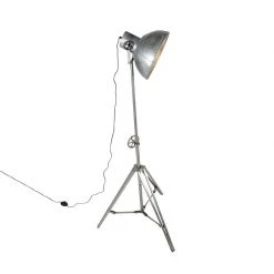 QAZQA Industrielle Stehlampe Stahl - Samia Sabo -Stehlampen Verkaufsladen 5859 103057 12