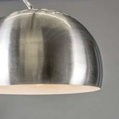 QAZQA Moderne Bogenlampe Stahl verstellbar - Grande -Stehlampen Verkaufsladen 5874 46060 6
