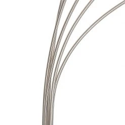 QAZQA Design Stehleuchte Stahl mit Opalglas 5-flammig - Sixties Marmo -Stehlampen Verkaufsladen 5878 104442 8