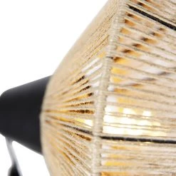 QAZQA Ländliche Stehlampe Stativseil - Jenthe -Stehlampen Verkaufsladen 6020 104991 6