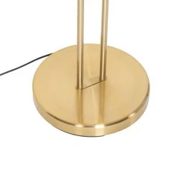 QAZQA Moderne Stehleuchte gold mit Lesearm inkl. LED und Dimmer - Divo -Stehlampen Verkaufsladen 6221 104099 14