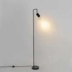 QAZQA Moderne Stehlampe schwarz verstellbar - java -Stehlampen Verkaufsladen 6282 105839 12