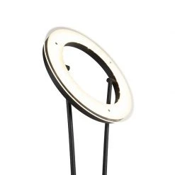 QAZQA Moderne Stehleuchte schwarz inkl. LED mit Lesearm - Divine -Stehlampen Verkaufsladen 6461 99250 9