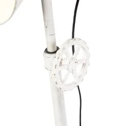 QAZQA Industrielle Stehleuchte Stativ weiß - Mangos 21 QAZQA Industrielle Stehleuchte Stativ weiß - Mangos -Stehlampen Verkaufsladen 6485 98837 2