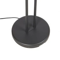 QAZQA Stehleuchte schwarz mit Leseleuchte inkl. LED und Dimmer - Diva 2 -Stehlampen Verkaufsladen 6498 91863 10