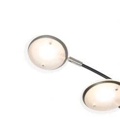 QAZQA Design Stehleuchte schwarz inkl. LED 5-flammig - Sixties Trento -Stehlampen Verkaufsladen 6579 104444 7