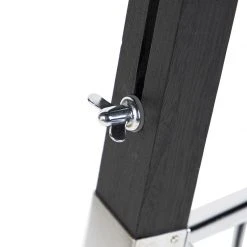 QAZQA Stehlampe schwarz mit weißem Leinenschirm 45 cm - Tripod -Stehlampen Verkaufsladen 6653 92835 6