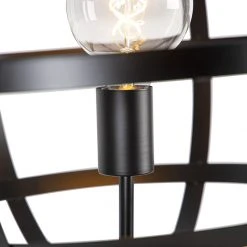 QAZQA Industrielle Stehlampe schwarz - Boula -Stehlampen Verkaufsladen 6756 102119 4