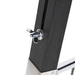 QAZQA Stehleuchte schwarz mit dunkelgrauem Schirm 45 cm - Tripod -Stehlampen Verkaufsladen 6912 92837 6