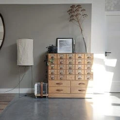 QAZQA Design Stehleuchte Stahl mit beigem Leinenschirm - Reichhaltig -Stehlampen Verkaufsladen 6941 102504 15