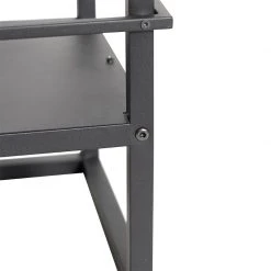 QAZQA Industrielle Stehlampe schwarz - Cage Rack -Stehlampen Verkaufsladen 6941 105762 8