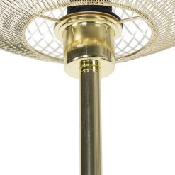 QAZQA Design Stehleuchte weiß mit Messing - Ella 23 QAZQA Design Stehleuchte weiß mit Messing - Ella -Stehlampen Verkaufsladen 6978 103456 6