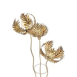 QAZQA Vintage Stehlampe Gold 3-flammig - Botanica Kringel -Stehlampen Verkaufsladen 6996 105096 9