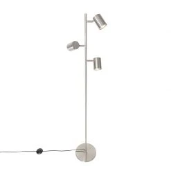 QAZQA Moderne Stehlampe Stahl 3-Licht - Jeana -Stehlampen Verkaufsladen 7014 103904 10
