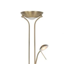 QAZQA Moderne Stehlampe Bronze mit Leselampe inkl. LED dunkel bis warm - Diva 18 QAZQA Moderne Stehlampe Bronze mit Leselampe inkl. LED dunkel bis warm - Diva -Stehlampen Verkaufsladen 7030 103420 2