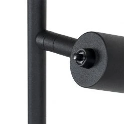 QAZQA Design-Stehlampe schwarz mit goldenen 2-Lichtern - Stijn -Stehlampen Verkaufsladen 7065 102533 5