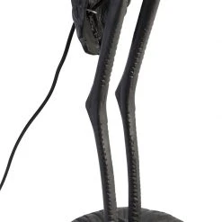 QAZQA Vintage Stehlampe schwarz mit Stoffschirm schwarz - Kranichvogel To 17 QAZQA Vintage Stehlampe schwarz mit Stoffschirm schwarz - Kranichvogel To -Stehlampen Verkaufsladen 7096 103976 4