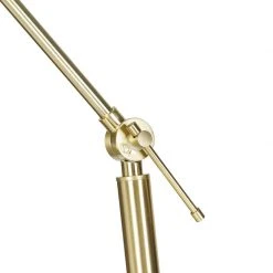 QAZQA Moderne Stehlampe Gold Samtschirm Rosa 50 cm - Editor -Stehlampen Verkaufsladen 7131 104964 8