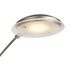 QAZQA Stehlampe Stahl inkl. LED mit Touch-Dimmer - Sixties Trento -Stehlampen Verkaufsladen 7137 98219 3