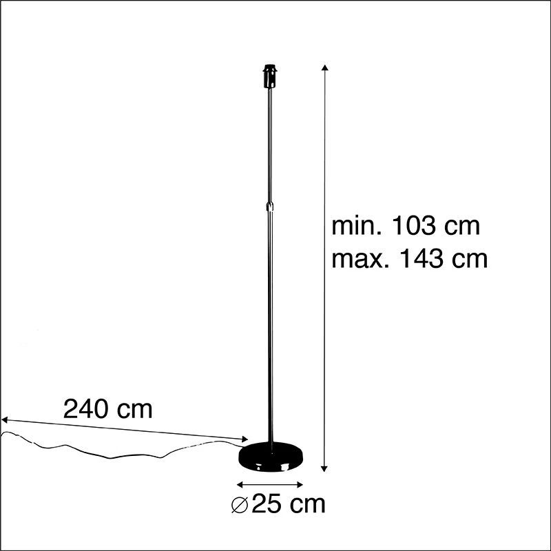 QAZQA Vintage Stehleuchte verstellbare Bronze - Parte 6 QAZQA Vintage Stehleuchte verstellbare Bronze - Parte – Bild 4