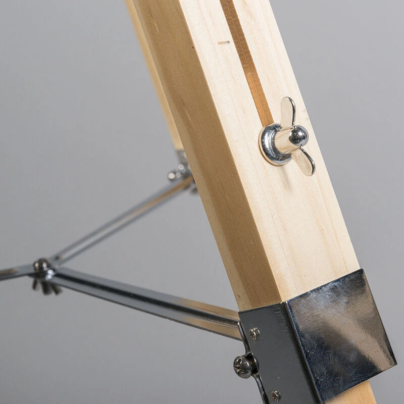 QAZQA Stehleuchte im Landhausstil mit schwarzem Leinenschirm 45 cm - Tripod 9 QAZQA Stehleuchte im Landhausstil mit schwarzem Leinenschirm 45 cm - Tripod – Bild 7