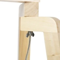 QAZQA Stehleuchte Stativ Holz mit Schirm 50 cm grün - Puros -Stehlampen Verkaufsladen 7221 94245 8