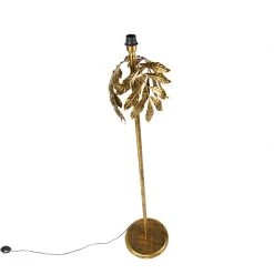 QAZQA Vintage Stehlampe Antik Gold 32 cm ohne Schirm - Linde -Stehlampen Verkaufsladen 7247 106091 7