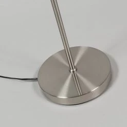 QAZQA Moderne Stehleuchte Stahl inkl. LED - Eva 1 -Stehlampen Verkaufsladen 7254 93835 7