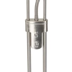 QAZQA Stehlampe Stahl inkl. LED und Dimmer mit Leselampe - Empoli 30 QAZQA Stehlampe Stahl inkl. LED und Dimmer mit Leselampe - Empoli -Stehlampen Verkaufsladen 7261 103423 9